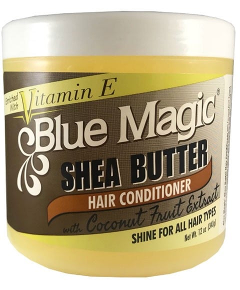 APRÈS-SHAMPOING CHEVEUX AU BEURRE DE KARITÉ BLUE MAGIC 