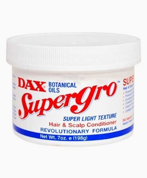 APRÈS-SHAMPOING CHEVEUX ET CUIR CHEVEUX SUPER LÉGERS DAX SUPERGRO 
