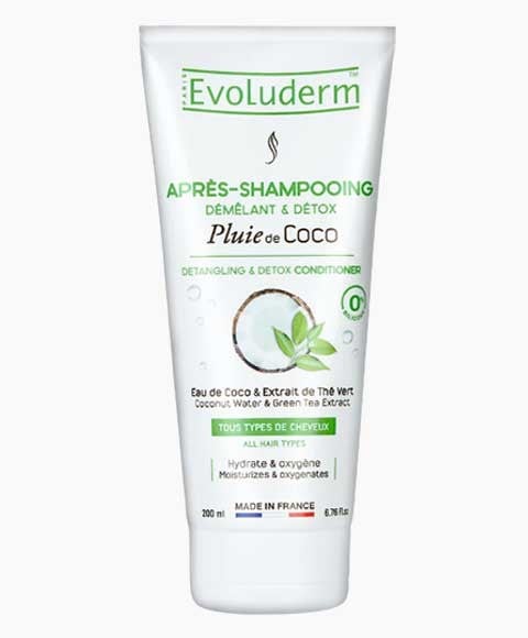 APRÈS-SHAMPOING DÉMÊLANT ET DÉTOX EVOLUDERM 