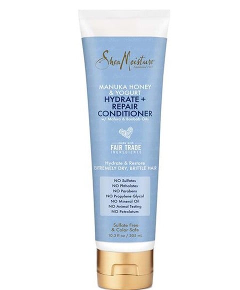 APRÈS-SHAMPOING HYDRATÉ ET RÉPARATEUR AU MIEL DE MANUKA ET AU YAOURT 