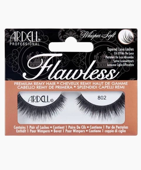 ARDELL FLAWLESS WHISPER SOFT TOPERED LUXE LASHES 802