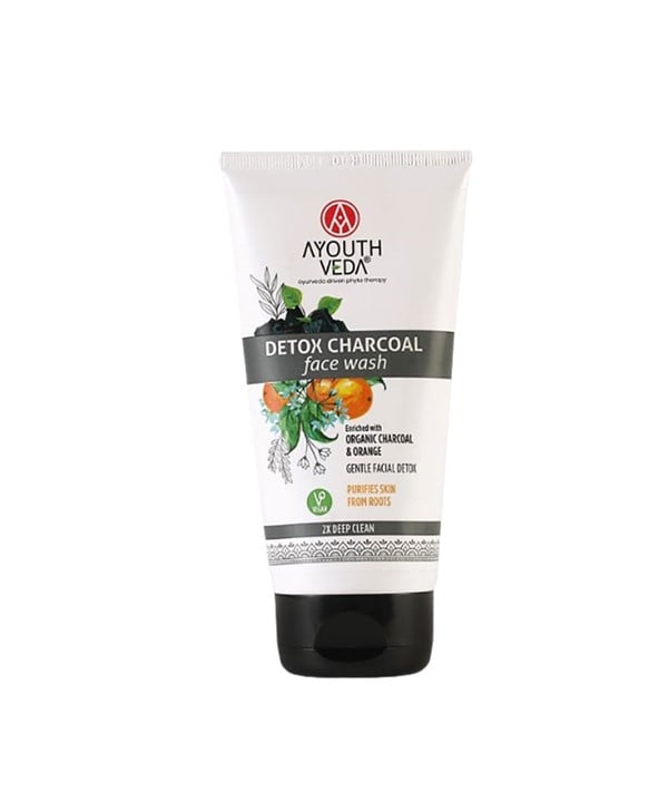 AYOUTH VEDA DETOX CHARBON VISAGE NETTOYANT 
