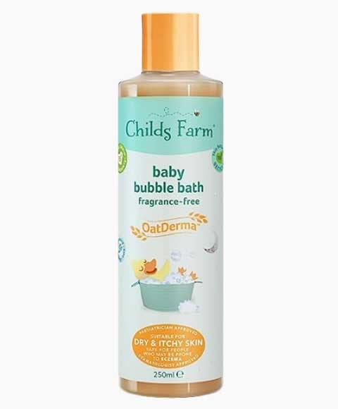 BAIN MOUSSE POUR BÉBÉ CHILDS FARM DERMA D'AVOINE SANS PARFUM