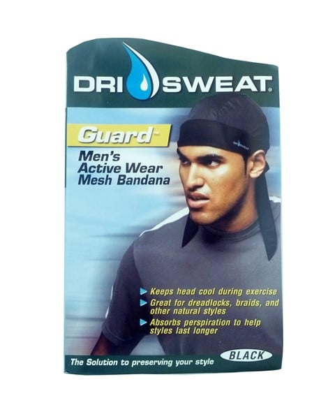 BANDANA EN MAILLE DRI SWEAT GUARD POUR HOMMES ACTIVE WEAR 