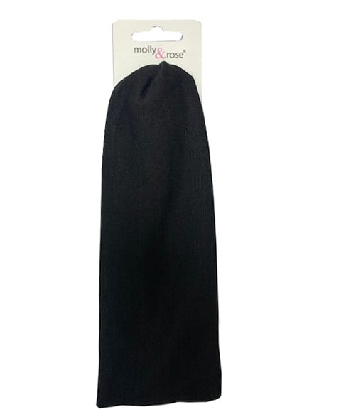 BANDEAU EN POLYESTER NOIR 8213 