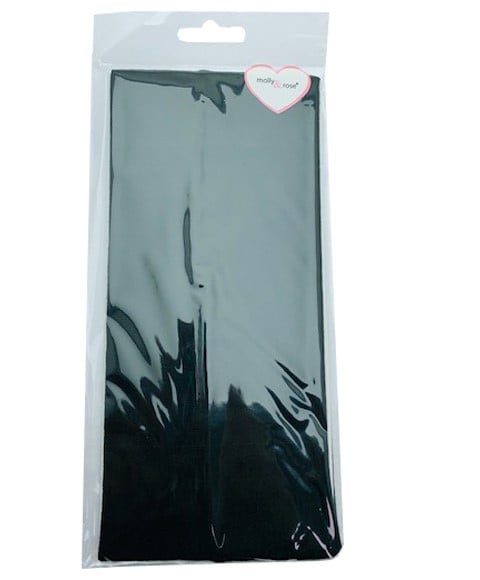 BANDEAU LARGE EN POLYESTER NOIR 5855