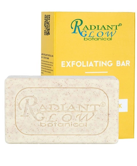 BARRE EXFOLIANTE BOTANIQUE RADIANT GLOW AU LAIT DE CHÈVRE AHA
