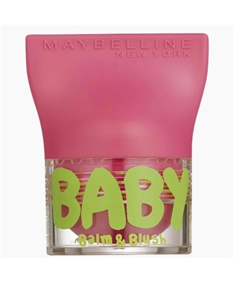 BAUME À LÈVRES ET BLUSH POUR BÉBÉ MAYBELLINE 02 ROSE FLIRTY 