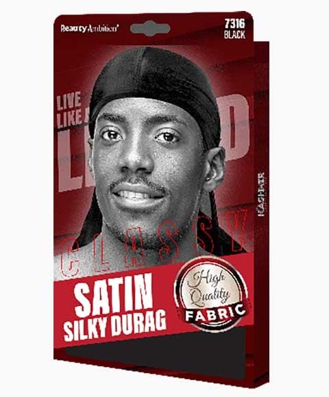 BEAUTY AMBITION CLASSY SATIN SILKY DURAG 7316 