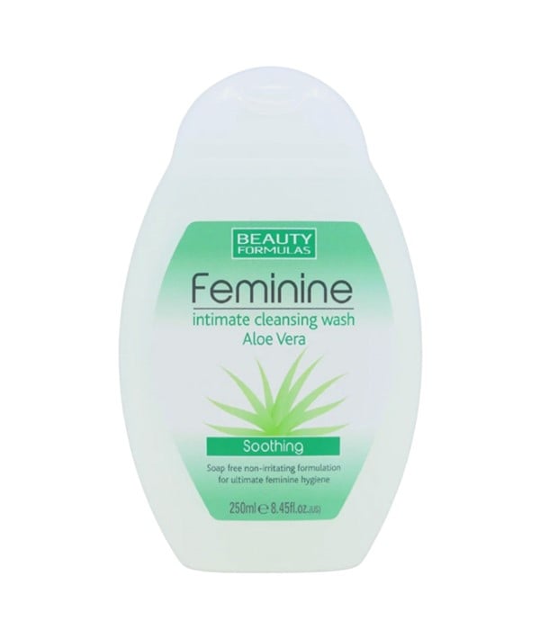 BEAUTY FORMULAS NETTOYANT INTIME FÉMININ À L'ALOE 