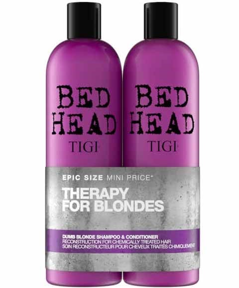 BED HEAD DUMB BLONDE TWEEN DUO SHAMPOOING ET APRÈS-SHAMPOING 