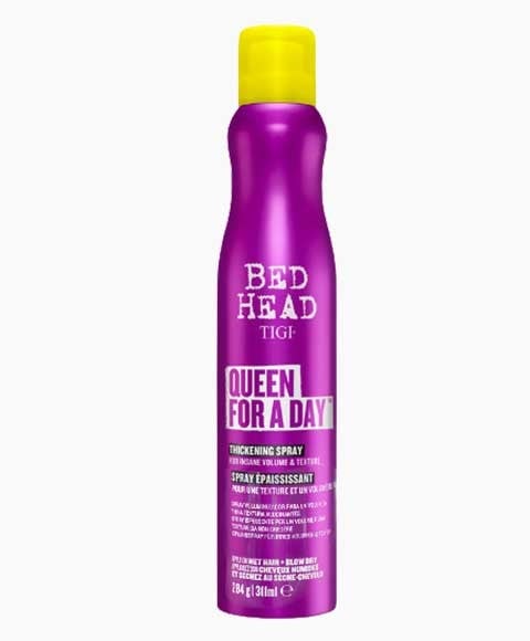 BED HEAD QUEEN POUR UN SPRAY ÉPAISSISSANT DE JOUR 