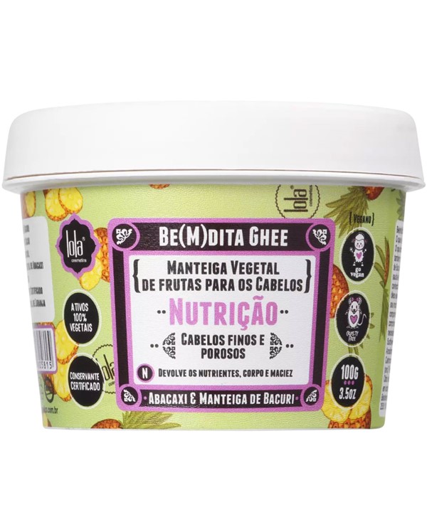 BEMDITA GHEE NUTRICAO BEURRE CAPILLAIRE VÉGÉTAL NOURRISSANT