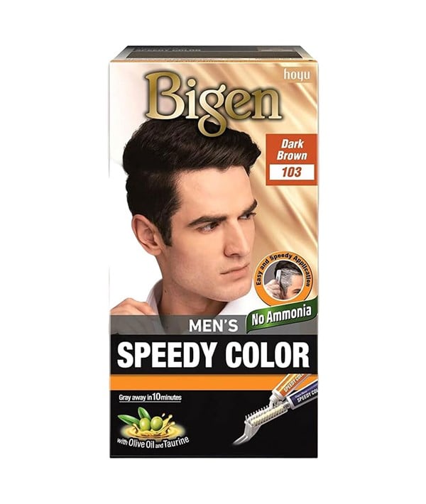 BIGEN HAIR MENS SPEEDY COLOR BRUN FONCÉ 103 
