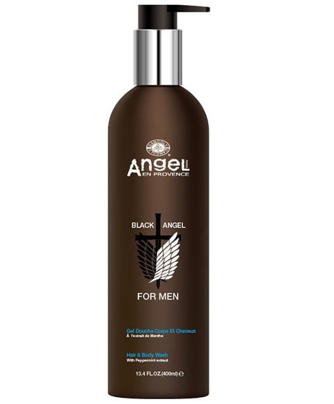 BLACK ANGEL FOR MEN HAIR AND CORPS WASH 