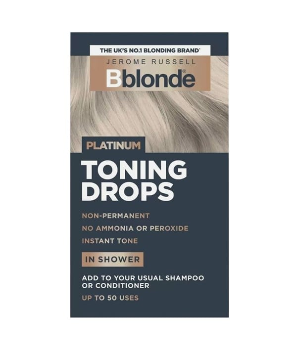 BLONDE DANS LA DOUCHE GOUTTES TONIFIANTES PLATINE
