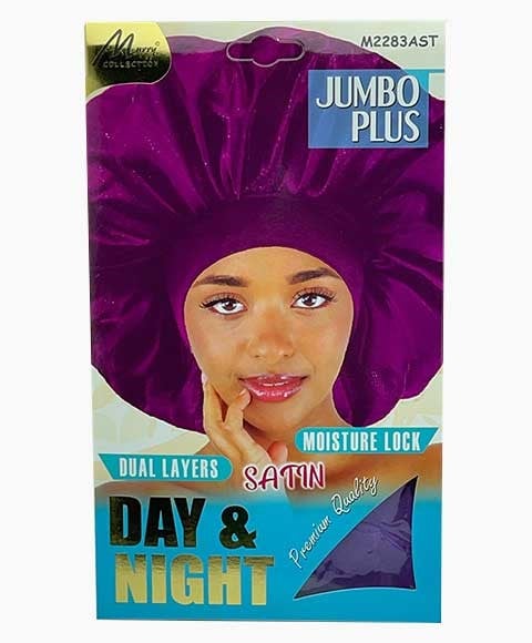 BONNET DE COUCHAGE JOUR ET NUIT EN SATIN MURRY COLLECTION M2283AST