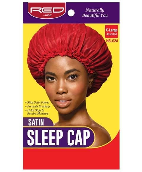 BONNET DE SOMMEIL EN SATIN ASSORTI HSL02A 