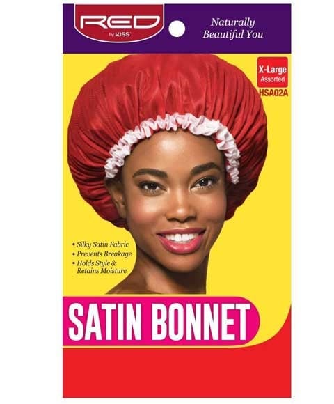 BONNET EN SATIN ASSORTI HSA02A