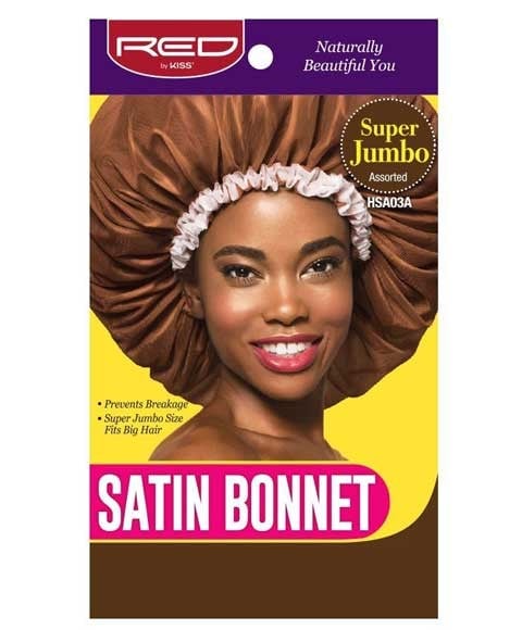 BONNET EN SATIN ASSORTI HSA03A