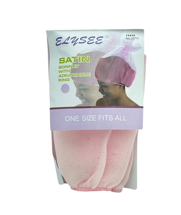 BONNET EN SATIN ELYSEE STAR AVEC ANNEAU AJUSTABLE 2014 