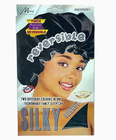 BONNET SOYEUX RÉVERSIBLE DE LA COLLECTION MURRY M8005GRY 
