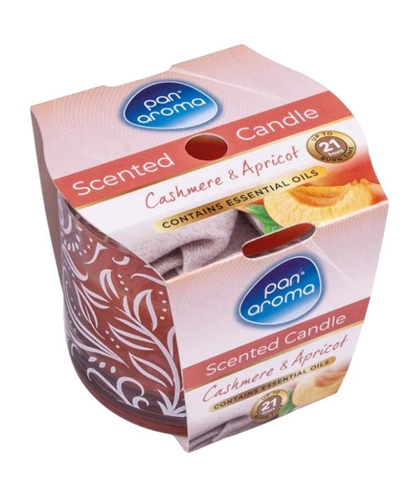 BOUGIE PARFUMÉE CACHEMIRE ET ABRICOT