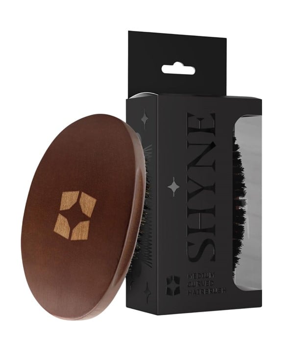 BROSSE À CHEVEUX COURBÉE MOYENNE WAVE AND BEARD