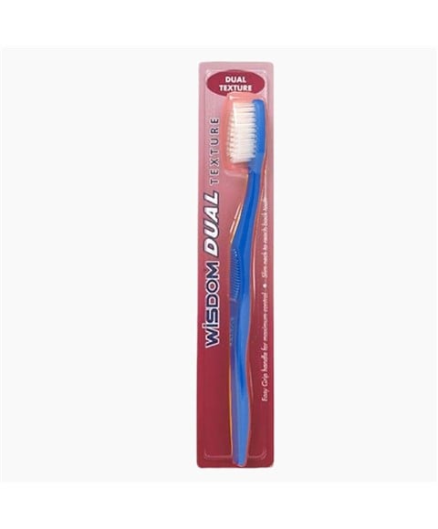 BROSSE À DENTS DOUBLE TEXTURE WISDOM 