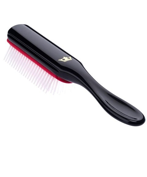 BROSSE D3 DE STYLE CLASSIQUE NOIR AVEC COURONNE D'OR