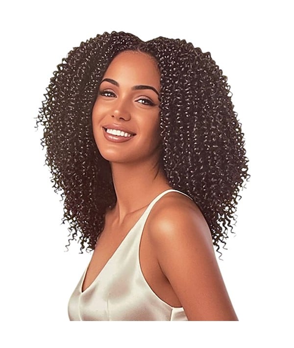 CARIBBEAN KINKY CURLY CLIP EN EXTENSIONS 9PCS