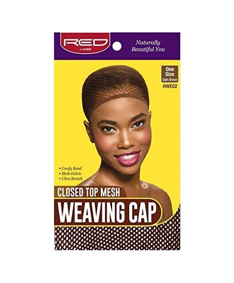 CASQUETTE FERMÉE EN MAILLE TISSÉE BRUN FONCÉ HWE02 