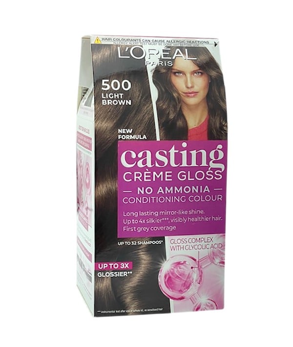CASTING CREME GLOSS CONDITIONNEMENT COULEUR 500 BRUN CLAIR 