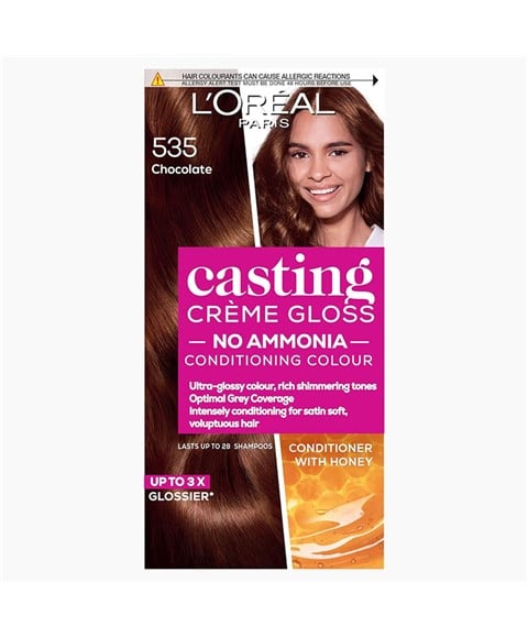 CASTING CREME GLOSS CONDITIONNEMENT COULEUR 535 CHOCOLAT 