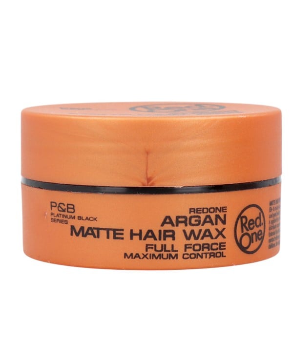 CIRE CAPILLAIRE MATTE D'ARGAN DE CONTRÔLE MAXIMUM RED ONE PLEINE FORCE 