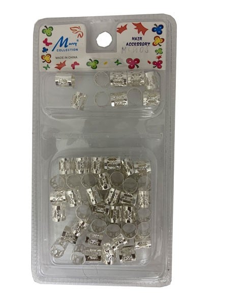 CLIP POUR TUBE EN MÉTAL DE LA COLLECTION MURRY ARGENT MC40S 