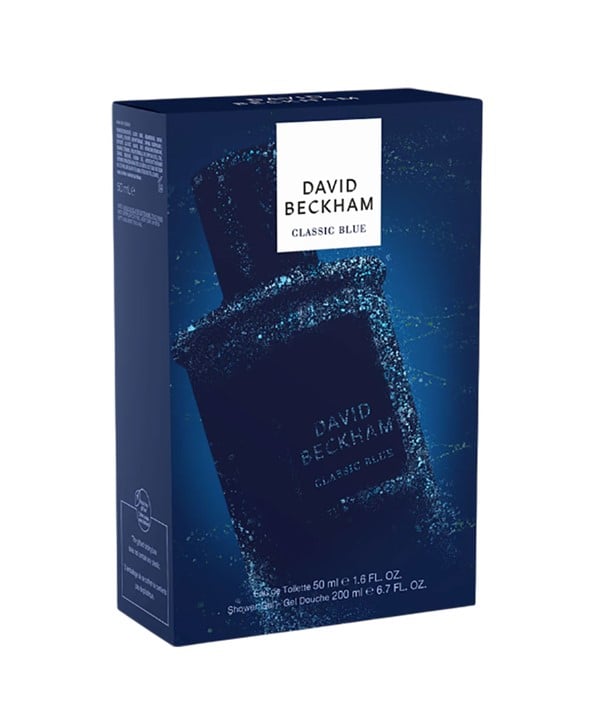 COFFRET CADEAU BLEU CLASSIQUE DAVID BECKHAM