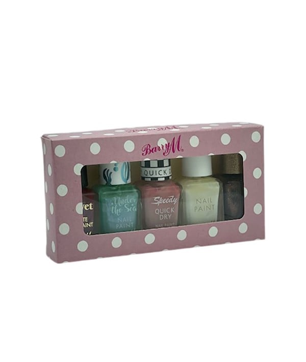 COFFRET CADEAU DE VERNIS À ONGLES BARRY M 