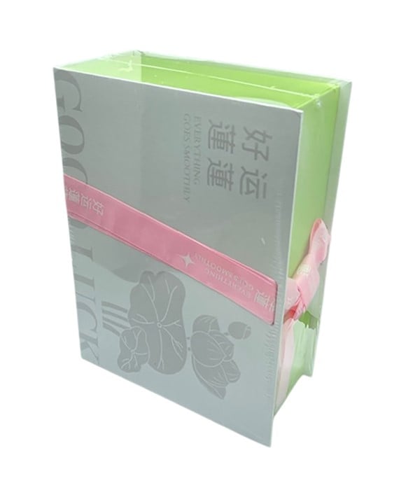 COFFRET CADEAU PARFUM CRISTAL DE LOTUS BONNE CHANCE