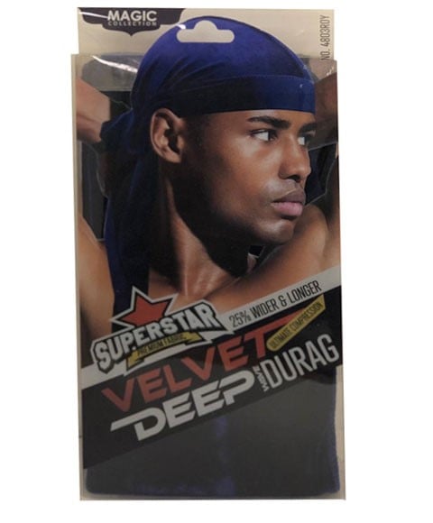 COLLECTION MAGIC SUPERSTAR VELOURS DEEP WAVE DURAG 4803ROY