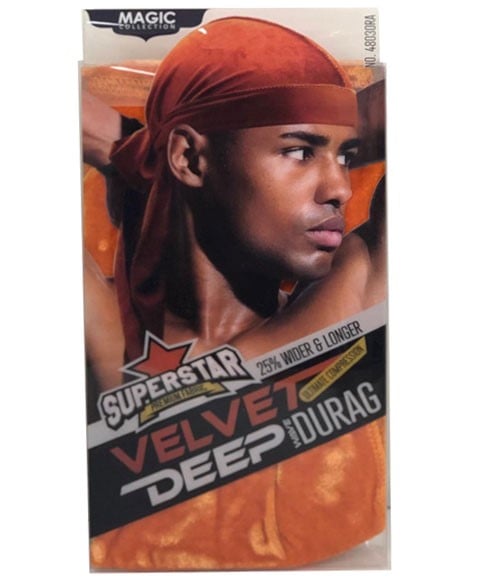 COLLECTION MAGIQUE SUPERSTAR VELOURS VAGUE PROFONDE DURAG 4803ORA