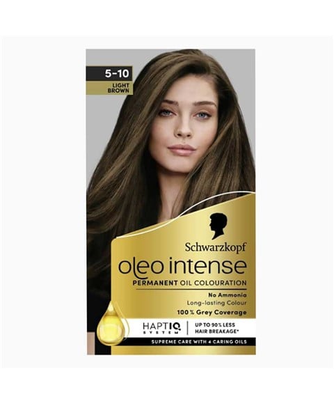 COLORATION À L'HUILE PERMANENTE PERMANENTE OLEO INTENSE 5 10 BRUN CLAIR
