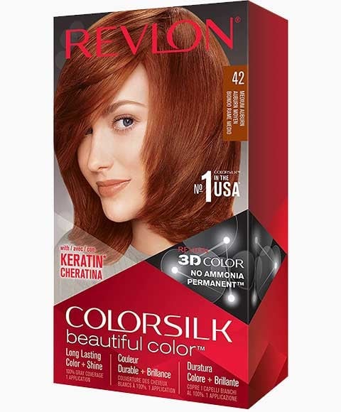 COLORSILK BEAUTIFUL COLOR COULEUR PERMANENTE DE CHEVEUX 42 MOYEN A