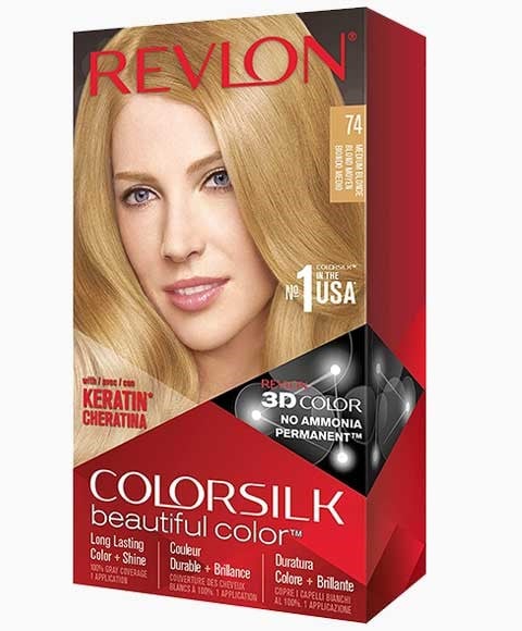 COLORSILK BEAUTIFUL COLOR COULEUR PERMANENTE DE CHEVEUX 74 MOYEN B