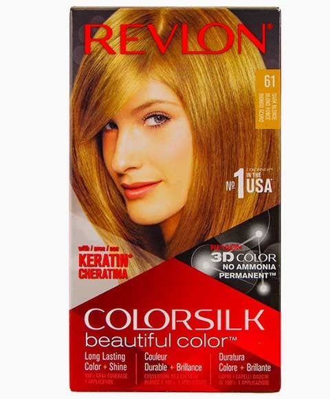 COLORSILK BELLE COULEUR PERMANENTE DE CHEVEUX 61 BLO FONCÉ 