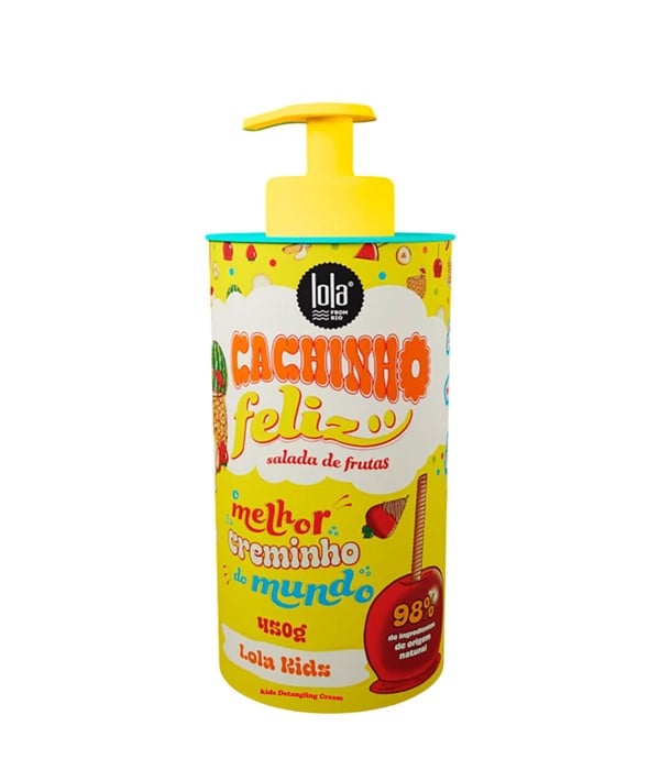 CRÈME CAPILLAIRE À LA SALADE DE FRUITS KIDS Cachinho Feliz 