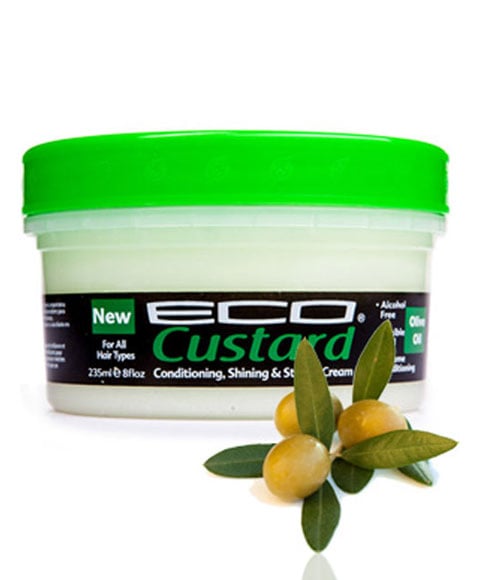 CRÈME COIFFANTE ECO CUSTARD À L'HUILE D'OLIVE