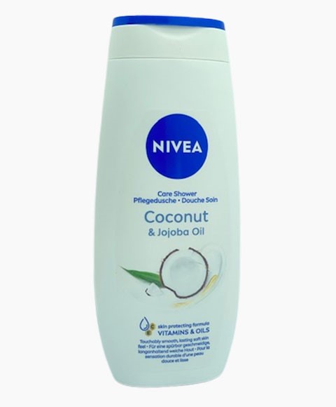 CRÈME DE DOUCHE SOIGNANTE À L'HUILE DE COCO ET DE JOJOBA NIVEA 