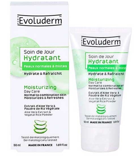 CRÈME DE JOUR HYDRATANTE À L'EXTRAIT D'ALOE VERA 