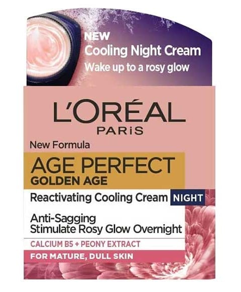 CRÈME DE NUIT RAFRAÎCHISSANTE RÉACTIVANTE GOLDEN AGE AGE PERFECT 